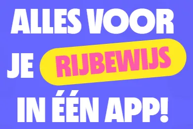 On My Way app scherm , theorie en voortgang