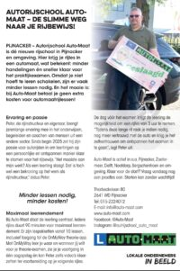 Telstar Online artikel over Auto-Maat Rijschool: De slimme weg naar je rijbewijs